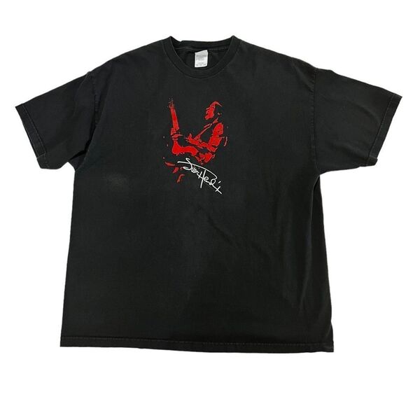 Jimi Hendrix Red Velvet Graphic 2005 Authentic Hendrix LLC ALStyle XXL T Shirt - Picture 3 of 11